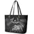 New Zealand 2024 Rugby Leather Tote Bag Silver Fern Aotearoa Kiwi