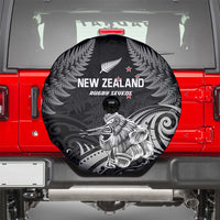 New Zealand 2024 Rugby Spare Tire Cover Silver Fern Aotearoa Kiwi
