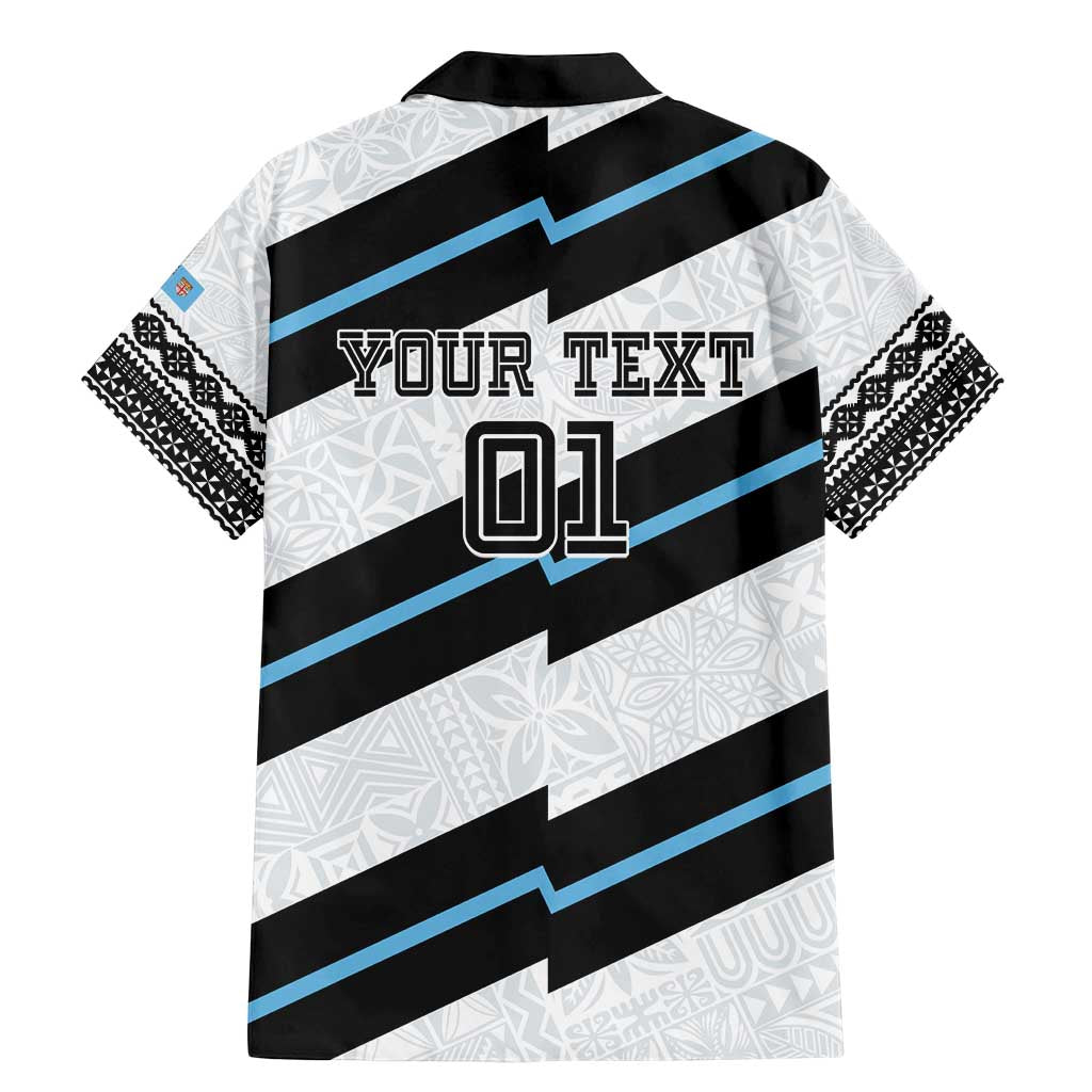 Custom Fiji 2024 Rugby Family Matching Mermaid Dress and Hawaiian Shirt Fijian Tapa Pattern LT01 - Polynesian Pride