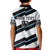 Custom Fiji 2024 Rugby Kid Polo Shirt Fijian Tapa Pattern