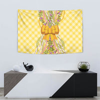 Hawaii Palaka Pikake Lokelani Plumeria Tapestry Melemele Coquette Bow