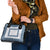 Samoa Siapo Blue Trimmed Shoulder Handbag Samoa White Sunday - Polynesian Pride