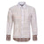 Samoa Siapo Brown Trimmed Family Matching Long Sleeve Bodycon Dress and Hawaiian Shirt Samoa White Sunday - Polynesian Pride