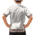 Samoa Siapo Brown Trimmed Family Matching Mermaid Dress and Hawaiian Shirt Samoa White Sunday - Polynesian Pride
