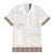 Samoa Siapo Brown Trimmed Family Matching Mermaid Dress and Hawaiian Shirt Samoa White Sunday - Polynesian Pride