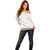 Samoa Siapo Brown Trimmed Off Shoulder Sweater Samoa White Sunday - Polynesian Pride