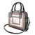 Samoa Siapo Brown Trimmed Shoulder Handbag Samoa White Sunday - Polynesian Pride