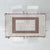 Samoa Siapo Brown Trimmed Tablecloth Samoa White Sunday - Polynesian Pride