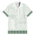 Samoa Siapo Green Trimmed Family Matching Mermaid Dress and Hawaiian Shirt Samoa White Sunday - Polynesian Pride