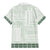 Samoa Siapo Green Trimmed Family Matching Mermaid Dress and Hawaiian Shirt Samoa White Sunday - Polynesian Pride
