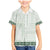 Samoa Siapo Green Trimmed Family Matching Mermaid Dress and Hawaiian Shirt Samoa White Sunday - Polynesian Pride