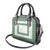 Samoa Siapo Green Trimmed Shoulder Handbag Samoa White Sunday - Polynesian Pride