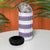 Samoa Siapo Purple Trimmed 4 in 1 Can Cooler Tumbler Samoa White Sunday - Polynesian Pride