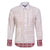 Samoa Siapo Red Trimmed Family Matching Long Sleeve Bodycon Dress and Hawaiian Shirt Samoa White Sunday - Polynesian Pride