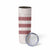 Samoa Siapo Red Trimmed Skinny Tumbler Samoa White Sunday - Polynesian Pride