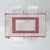 Samoa Siapo Red Trimmed Tablecloth Samoa White Sunday - Polynesian Pride