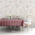 Samoa Siapo Red Trimmed Tablecloth Samoa White Sunday - Polynesian Pride