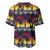 Hawaii Hibiscus Palm Tree Sunset Baseball Jersey Tropical Style - Polynesian Pride