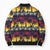 Hawaii Hibiscus Palm Tree Sunset Bomber Puffer Jacket Tropical Style - Polynesian Pride