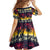 Hawaii Hibiscus Palm Tree Sunset Family Matching Puletasi and Hawaiian Shirt Tropical Style - Polynesian Pride