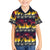 Hawaii Hibiscus Palm Tree Sunset Family Matching Puletasi and Hawaiian Shirt Tropical Style - Polynesian Pride