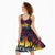Hawaii Hibiscus Palm Tree Sunset Midi Dress Tropical Style - Polynesian Pride