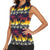 Hawaii Hibiscus Palm Tree Sunset Women Sleeveless Polo Shirt Tropical Style - Polynesian Pride