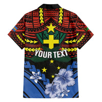 Personalised Vanuatu Tafea Province Family Matching Long Sleeve Bodycon Dress and Hawaiian Shirt Unique Tropical Tribal Pattern LT01 - Polynesian Pride