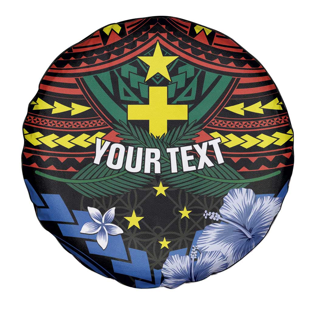 Personalised Vanuatu Tafea Province Spare Tire Cover Unique Tropical Tribal Pattern