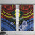 Personalised Vanuatu Tafea Province Window Curtain Unique Tropical Tribal Pattern