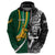 Custom New Zealand and South Africa Rugby Hoodie Silver Fern Protea Pattern World Cup 2023 LT01 - Polynesian Pride