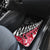 New Zealand and England Rugby Car Mats Silver Fern With Red Rose World Cup 2023 LT01 - Polynesian Pride