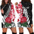 Custom New Zealand and England Rugby Hoodie Dress Silver Fern With Red Rose World Cup 2023 LT01 - Polynesian Pride