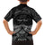 Personalised Toitu Te Tiriti Aotearoa Silver Fern Family Matching Puletasi and Hawaiian Shirt New Zealand Maori Pattern