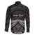 Personalised Toitu Te Tiriti Aotearoa Silver Fern Family Matching Puletasi and Hawaiian Shirt New Zealand Maori Pattern