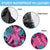 Plumeria Polynesian Pattern Spare Tire Cover Unique Fantasy Pink Teal