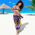 Plumeria Polynesian Pattern Sarong Unique Fantasy Yellow Purple