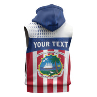 Personalized Liberia 1847 Sleeveless Hoodie Happy Independence Day