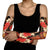 Hawaii Christmas Poinsettia Lei Arm Sleeves Tapa Pattern - Polynesian Pride