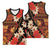 Hawaii Christmas Poinsettia Lei Basketball Jersey Tapa Pattern - Polynesian Pride