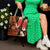 Hawaii Christmas Poinsettia Lei Tote Bag Tapa Pattern - Polynesian Pride