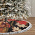 Hawaii Christmas Poinsettia Lei Tree Skirt Tapa Pattern - Polynesian Pride