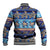 Hawaii Turtles Pattern Special Blue Baseball Jacket - Polynesian Pride