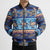 Hawaii Turtles Pattern Special Blue Bomber Puffer Jacket - Polynesian Pride