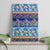 Hawaii Turtles Pattern Special Blue Canvas Wall Art - Polynesian Pride
