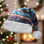 Hawaii Turtles Pattern Special Blue Christmas Santa Hat - Polynesian Pride