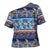Hawaii Turtles Pattern Special Blue Cross Shoulder Shirt - Polynesian Pride