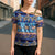 Hawaii Turtles Pattern Special Blue Cross Shoulder Shirt - Polynesian Pride