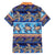 Hawaii Turtles Pattern Special Blue Family Matching Long Sleeve Bodycon Dress and Hawaiian Shirt - Polynesian Pride