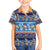 Hawaii Turtles Pattern Special Blue Family Matching Long Sleeve Bodycon Dress and Hawaiian Shirt - Polynesian Pride